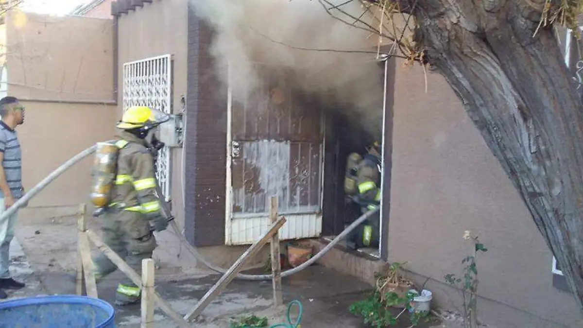 vivienda que se incendio